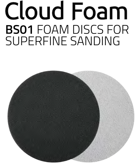 Schuim-schuurschijf BS01 75mm